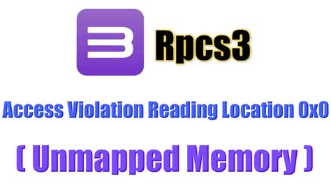 RPCS3 emulates the PlayStation 3&x27;s hardware but not its software. . Rpcs3 access violation reading location